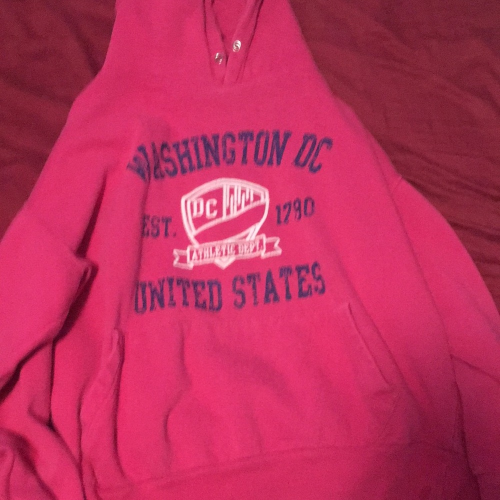 pink sweater